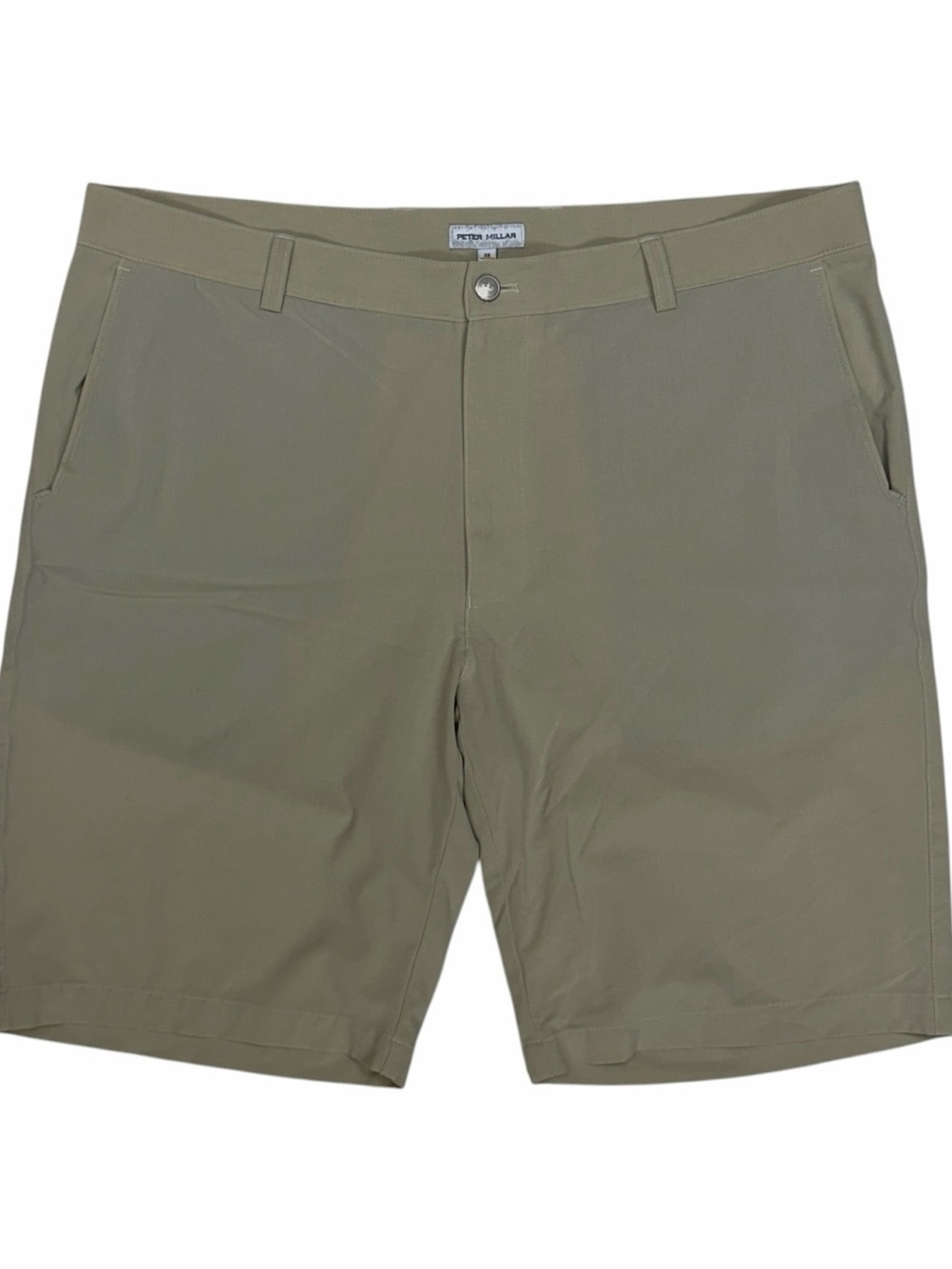 Peter Millar Shorts Men 38 Sand Featherweight Performance Crown Sport Golf Chino